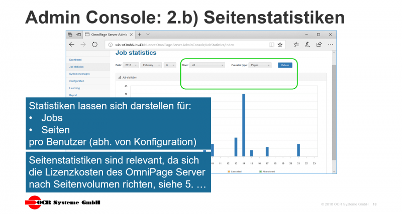 OmniPage Server Screenshot Admin 2b