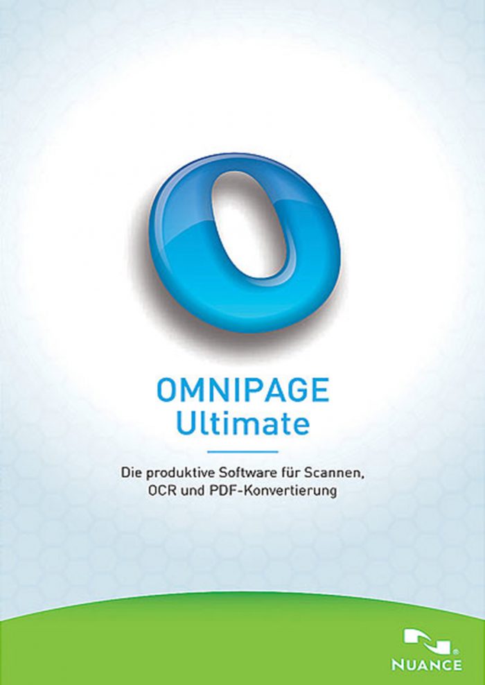 OmniPage Ultimate Front